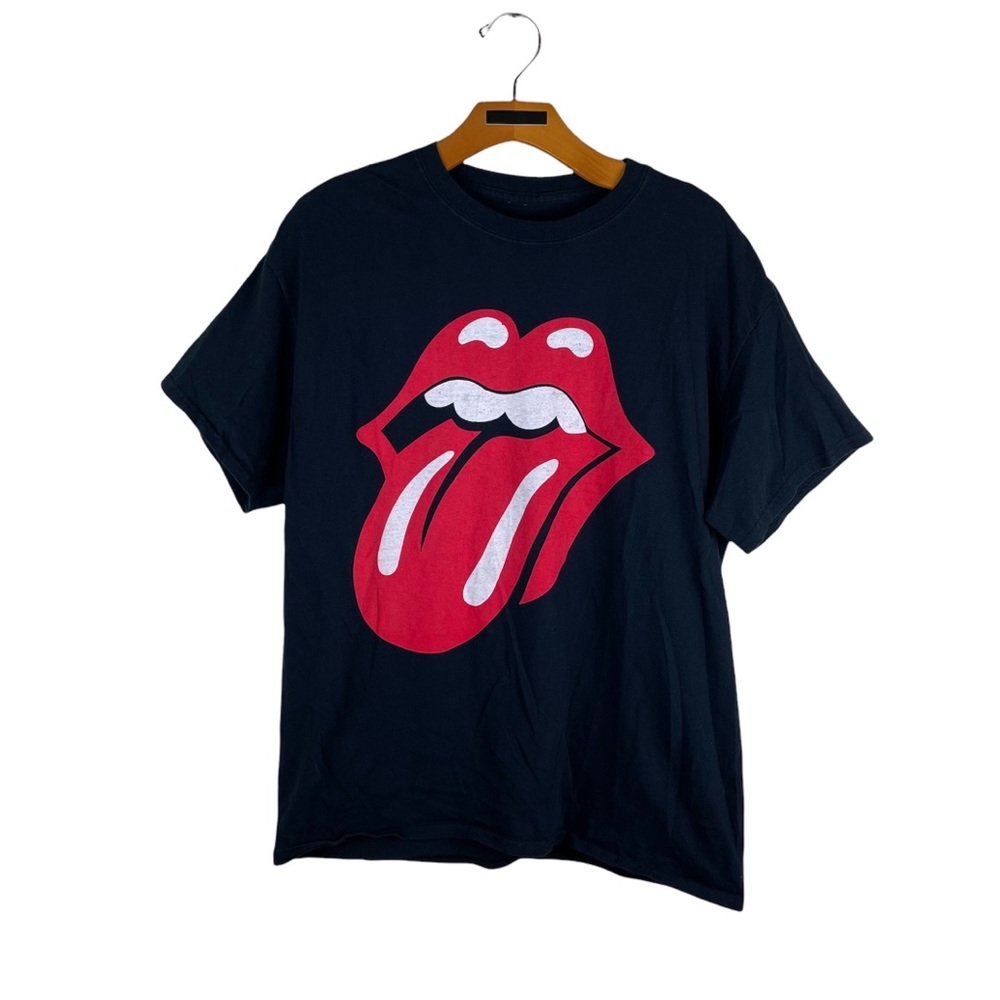 Authentic 2019  Rolling Stones “No Filter” Tour Hot Lips Logo Band T-Shirt L